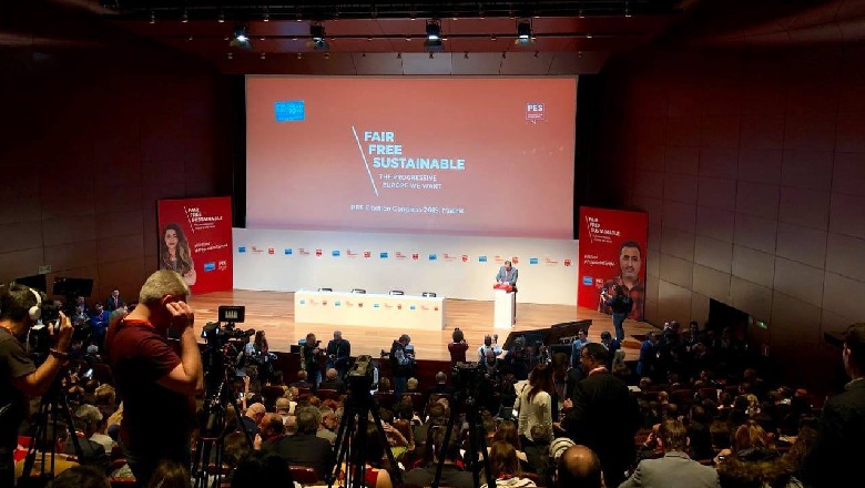 Balla në takimin e PES në Madrid: Do të vazhdojmë që të udhëheqim anëtarësimin e Shqipërisë në BE