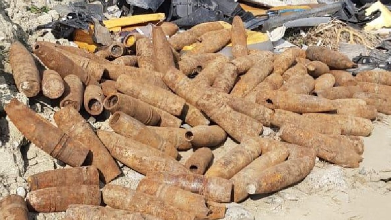 Elbasan,  zbulohen 100 predha artilerie në afërsi të lumit 
