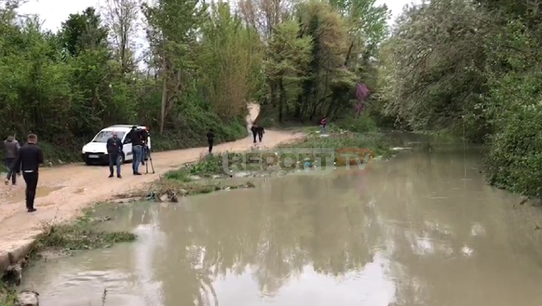 Pamjet nga vendi ku ndodhi përplasja me armë mes policisë dhe grabitësve të Rinasit