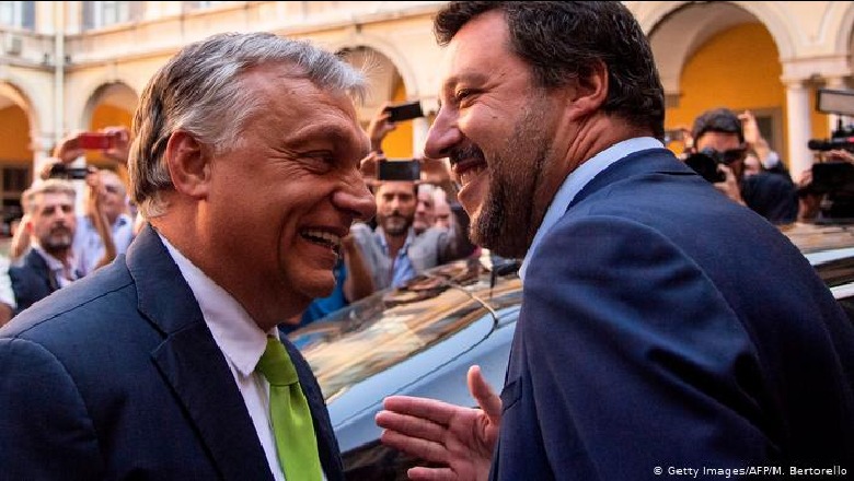 Takimi i populistëve Orban - Salvini