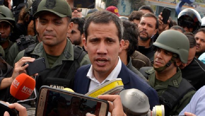 Guaidó: Ushtria na mbështet ne