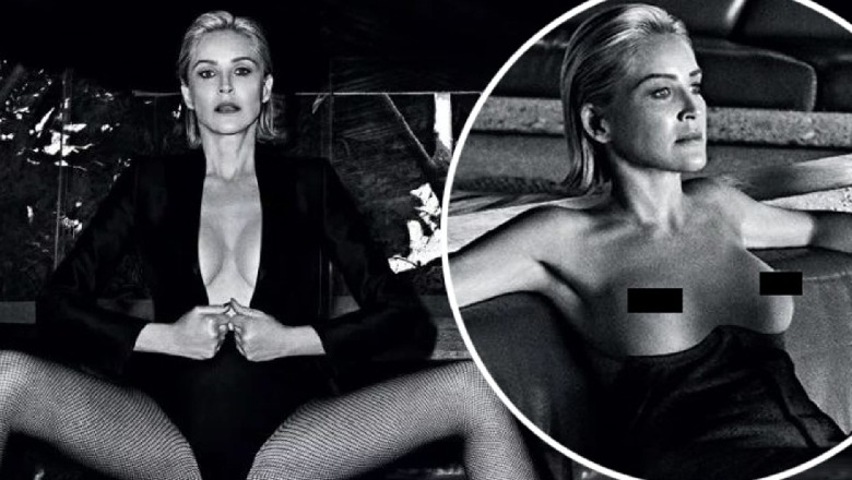 Në moshën 61 vjeçare topless, fotot e Sharon Stone çmendin botën.