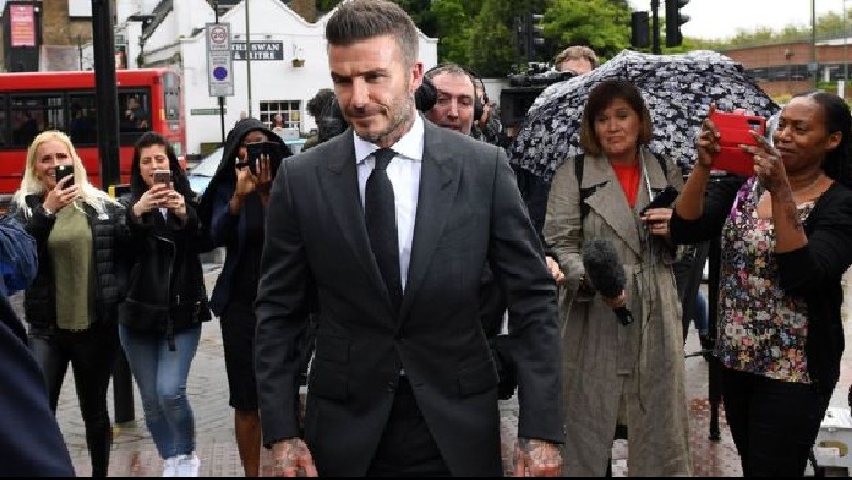 David Beckham i hiqet patenta, çfarë ka bërë 