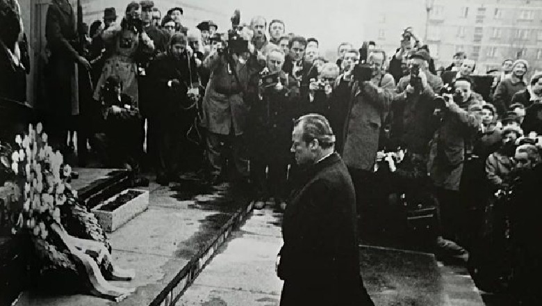 Kryengritja e Varshavës/ Vili Brandt dhe ndjesa publike në foton e Sven Simonit
