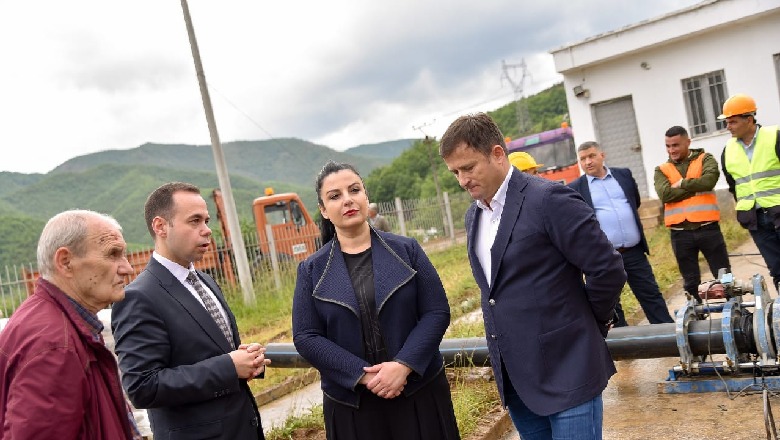 Rrjet i ri ujësjellës në Rrëshen, përfitojnë 16 mijë banorë/ Balluku: Garanton furnizim 24 orë me ujë 
