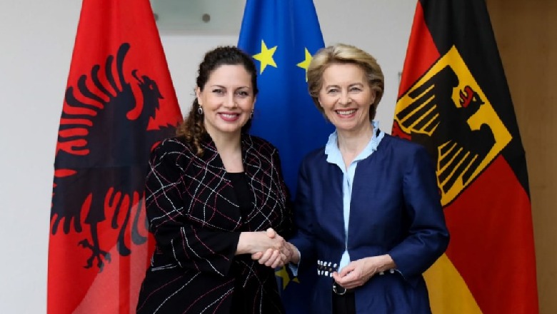 Negociatat, Xhaçka në Gjermani: Integrimi në BE do të stabilizonte Ballkanin 