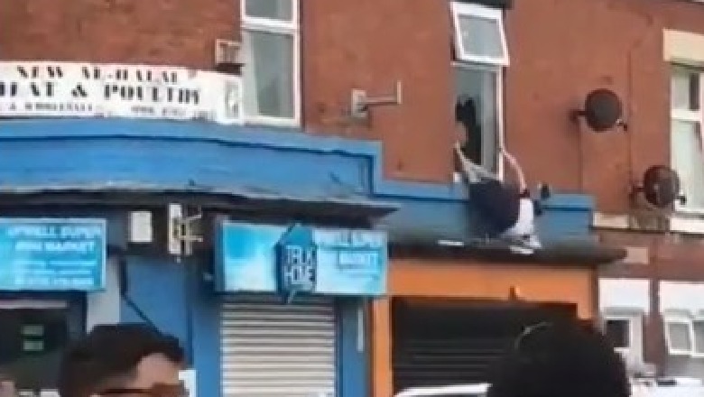Aksion për ta arrestuar në Angli, i riu nga Elbasani hidhet nga dritarja për të shpëtuar (VIDEO)