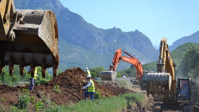 Projekti për dyfishimin e kapacitetit të furnizimit me ujë në Tiranë, përfundon 40% e punimeve në Bovillë