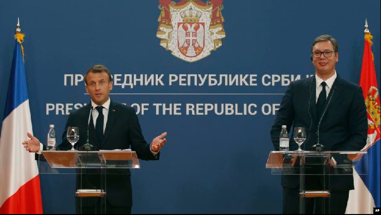 Macron, thirrje për rifillimin e bisedimeve Kosovë - Serbi