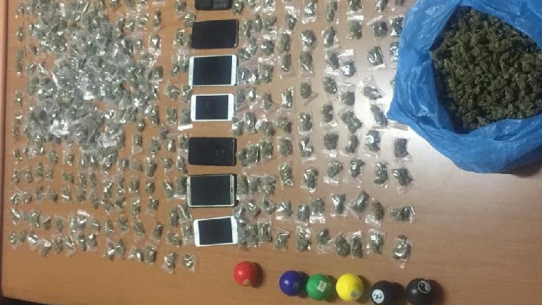 29-vjeçari arrestohet tek 'Myslym Shyri' duke shitur kanabis me doza të vogla, i sekuestrohen lekë dhe 6 celularë