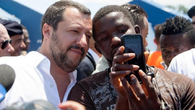 Salvini bllokon emigrantët në det: KE duhet të ndërhyjë, asnjë nuk zbarkon në Itali