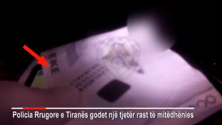 Tiranë/ Tentoi t'i jepte para policit, arrestohet 40-vjeçari në 'Don Bosko'
