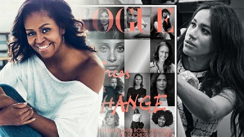 Meghan Markle ka intervistuar Michelle Obamën gjatë shtatzënisë, zbulohet biseda e tyre e publikuar në ‘Vogue’