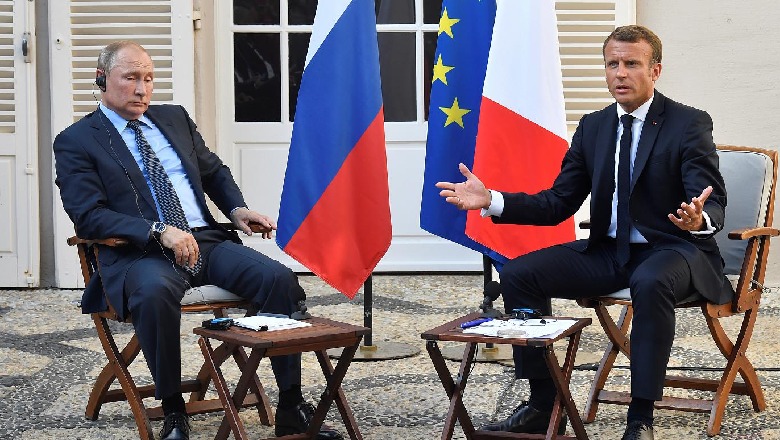 Bregançon-Francë, bilaterale Putin-Macron: Rusia e ka vendin e saj në Evropën e vlerave