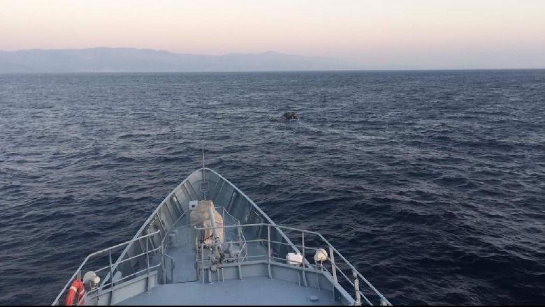 Anija shqiptare shpëton fëmijë, burra dhe gra afgane në detin Egje