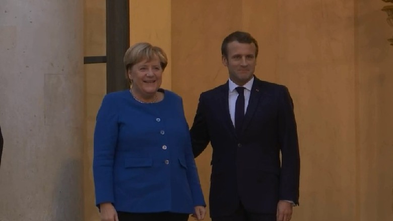 Shansi i fundit për Shqipërinë, Merkel takon Macron, darkë në Elysee (VIDEO)