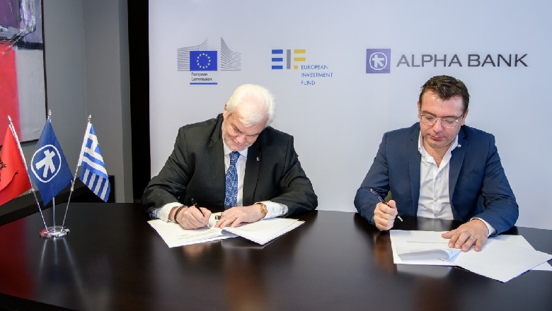 Alpha Bank Albania dhe kompania Elinikon firmosin kontratën e parë për kredi biznesi të mbështetur nga Programi COSME