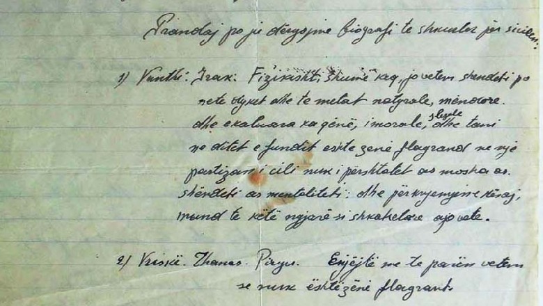 'Njërën e zumë në flagrancë me një partizan'/ Dokumenti i '44 që tregon si i larguan nga ushtria dy vajza
