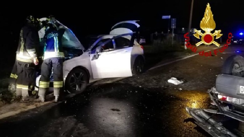 Tre makina përfshihen në aksident, ndërron jetë një shqiptar në Itali, tre të plagosur