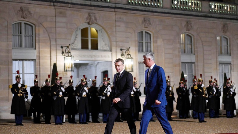Thaçi takohet me Macron: Kosova e gatshmë për marrëveshje paqësore me Serbinë..nëse është reciproke!