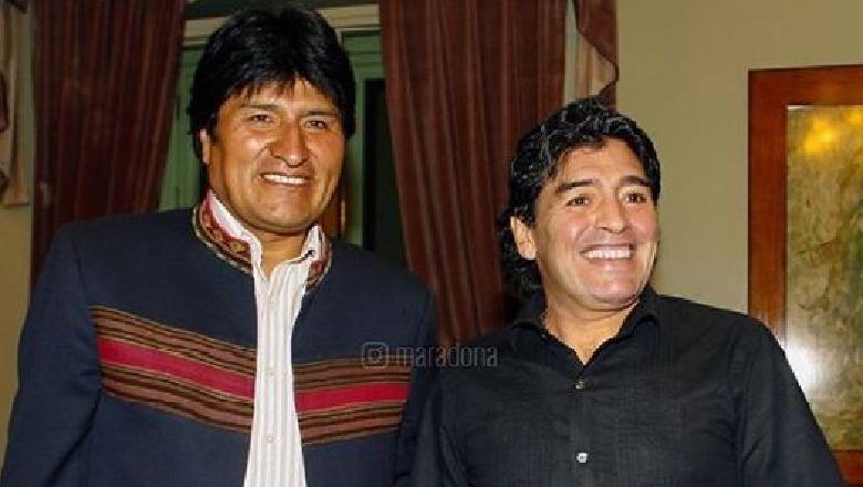Maradona përkrah Morales: Në Bolivi grusht shteti, Maduro: Organizuar nga SHBA-ja