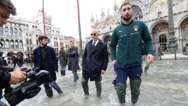 Kombëtarja italiane e futbollit zbarkon në sheshin San Marco, pas fitores bindëse në Sarajevë: Venecia do ringrihet 