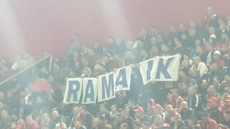 Thirrjet 'Rama ik' në ndeshjen Shqipëri-Francë/ Braçe: Lum si Luli, na mundi dhe në stadium, tre 'fitoret' e Bashës