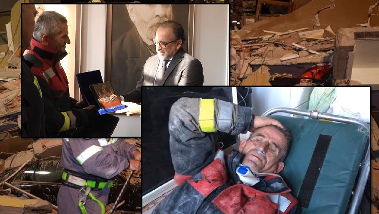 'Do japim jetën për të shpëtuar jetë'! Vlora nderon zjarrfikësin hero që luftoi me gërmadhat