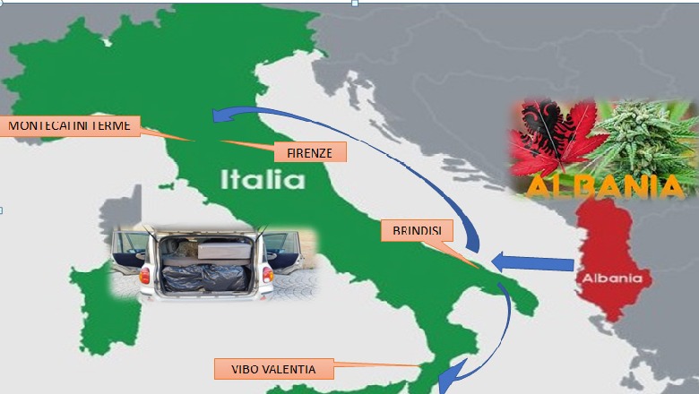 Të lidhur me Ndrangheta-n, goditet banda e drogës në Itali, emrat e shqiptarëve të arrestuar