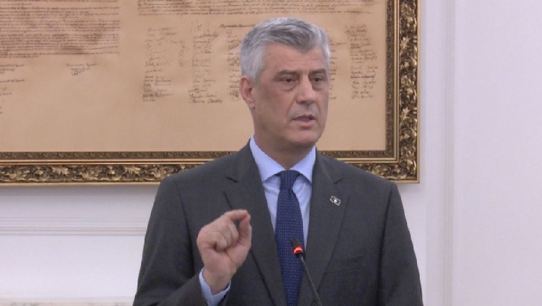 Thaçi: Parlamenti i Kosovës mblidhet me 26 dhjetor