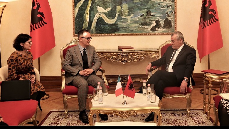 Ruçi e pret në takim, ambasadori i ri italian: Do të vijojmë mbështetjen për Shqipërinë