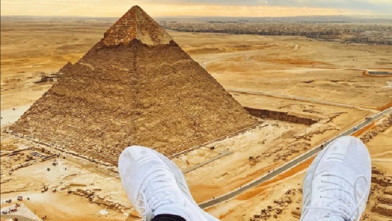 Të bësh foto në majë të piramidës së Gizës, influencuesi amerikano-rus bën 5 ditë burg