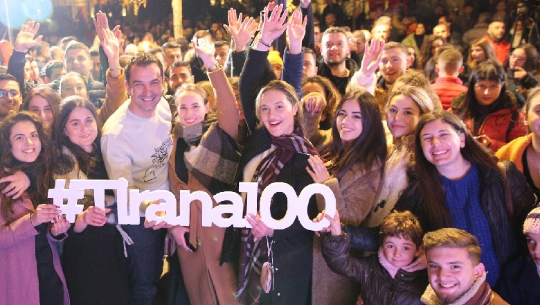 Logoja e 100-vjetorit të Tiranës kryeqytet, Veliaj: Një vit plot punë dhe energji pozitive
