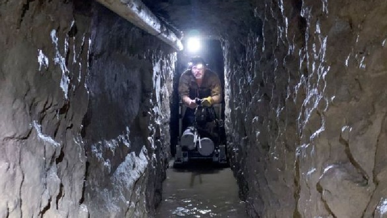 Zbulohet tuneli më i gjatë i drogës në kufirin Meksikë-SHBA (FOTO)