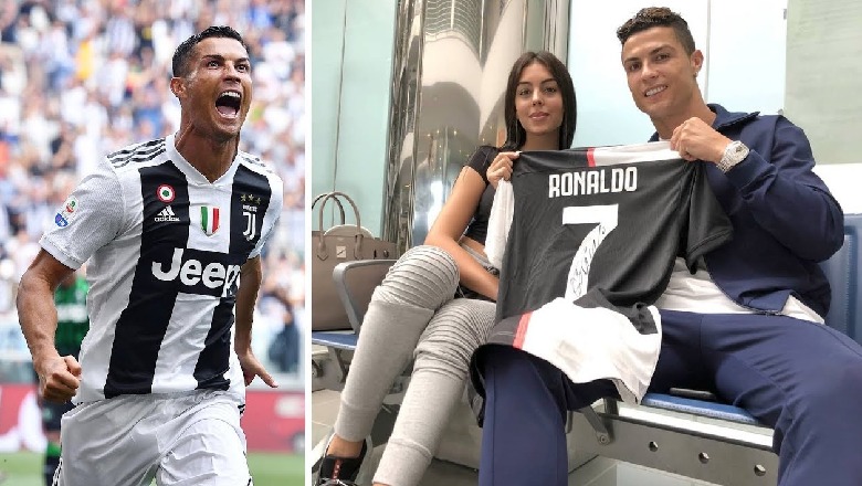 FOTO/ Mbushi 35 vjeç, Georgina i bën dhuratë super makinë Cristiano Ronaldo-s