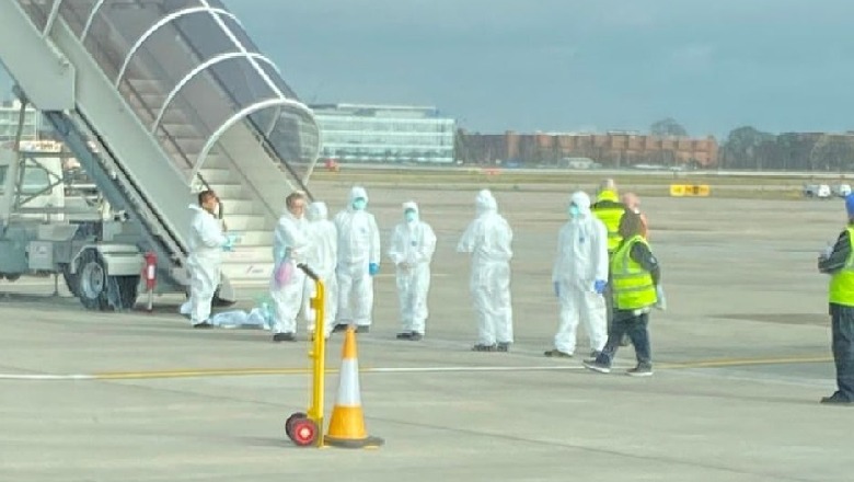 Londër, bllokohen tetë aeroplanë në aeroportin 'Heathrow',  pasi dyshohet për pasagjerë të infektuar me koronavirus