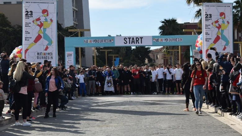 “Një hap për Durrësin”, qindra sportistë vrap sensibilizues për të prekurit nga tërmeti