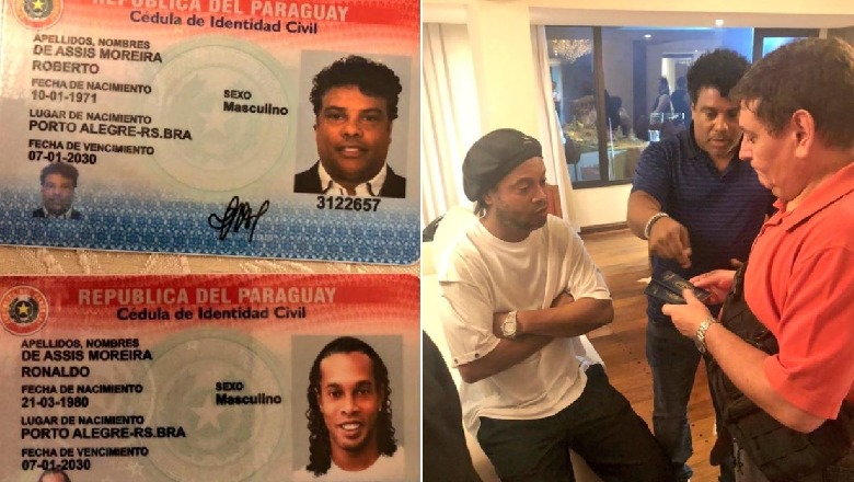 Kishte pasaportë false, arrestohet në Paraguaj ish- futbollisti Brazilian Ronaldinho