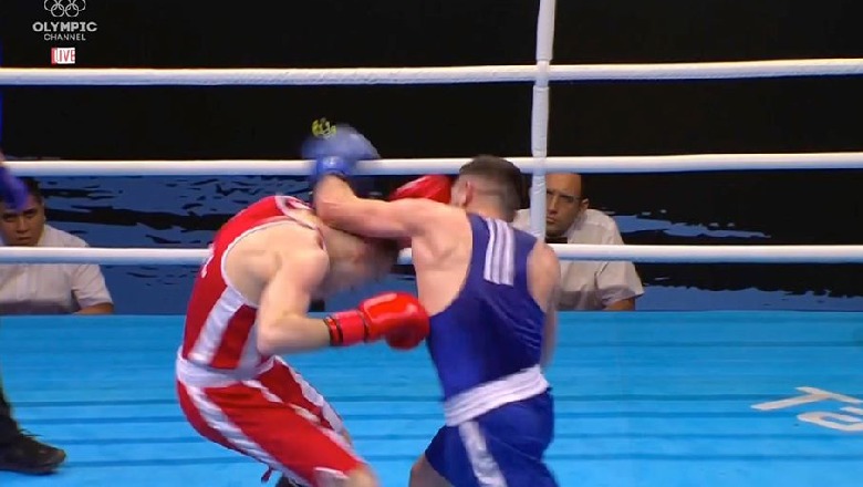 Tjetër fitore për boksin shqiptar, Rexhildo Zeneli ia del të marrë pikët e rëndësishme për Lojrat Olimpike