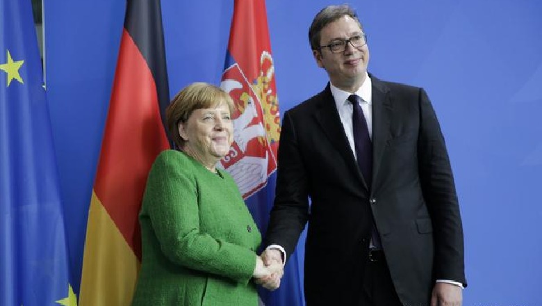 Merkel dhe Vuçiç për rihapje sa më të shpejtë të dialogut
