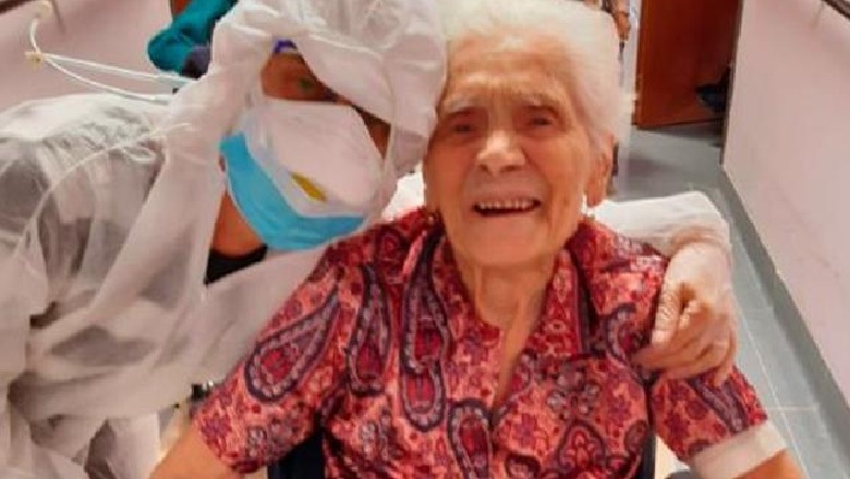 104-vjeçarja mposht koronavirusin, bëhet shpresa e gjithë pacientëve të infektuar