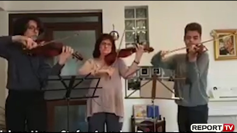 ‘Mozaik me artistë nga e gjithë bota’, violinistja: Për më shumë shpresë dhe optimizëm! (VIDEO)