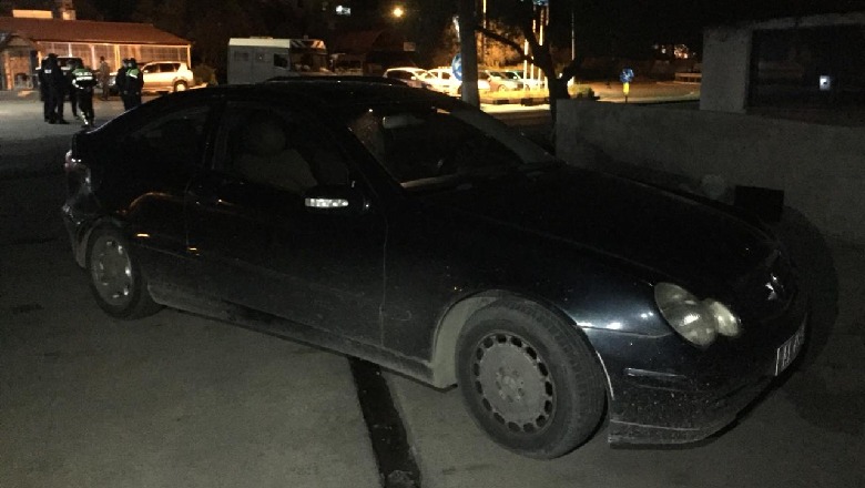 Automjeti tip Mercedez benz shpallur i vjedhur nga Interpoli ndalohet në postobllokun e Brandasheshit