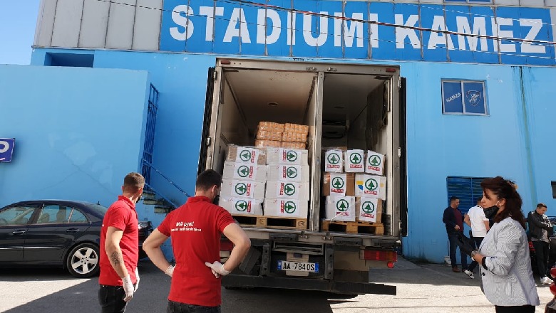 5 ton ndihma ushqimore për 100 familje në nevojë në Kamëz, SPAR solidarizohet me situatën e krijuar nga COVID-19