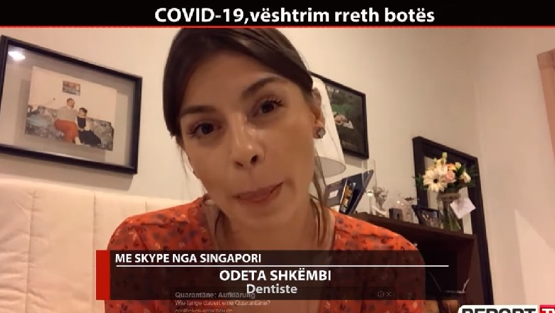 Video më e bukur/ Stomatologia shqiptare në Singapor bëhet hit në internet: Përcolla traditën tonë