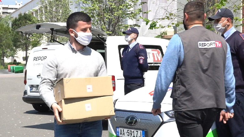 Report Tv dhuron për Policinë Bashkiake dezinfektantë, maska e doreza! Kapllani-Ruseti: Ndihmë e vyer, gazetarët heronjtë tanë