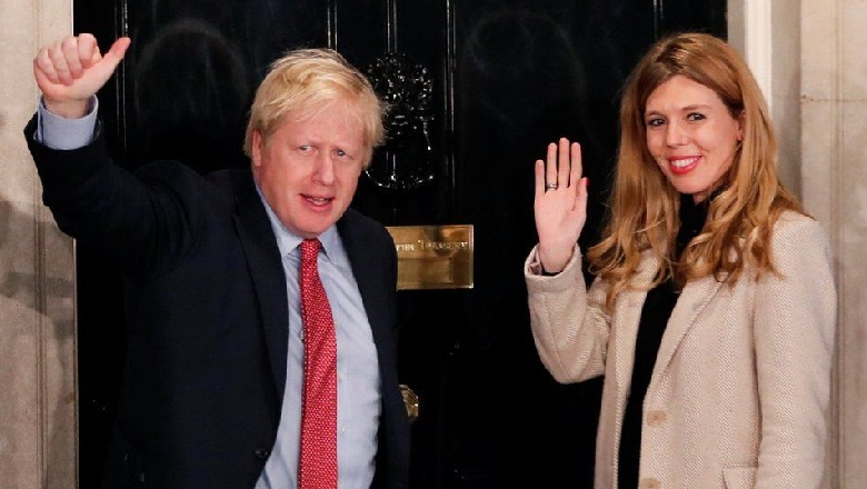 Fëmija i parë me Symonds! Boris Johnson bëhet me djalë! Çifti kryeministror më parë ishin të infektuar nga Covid (FOTO)