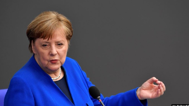 Kancelarja Merkel thotë se Europa është ende në fillim të pandemisë Covid-19
