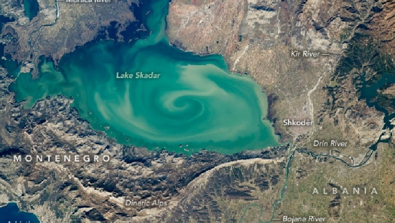 NASA fotografon pamjen e veçantë nga Liqeni i Shkodrës