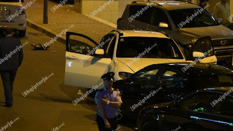 Ekzekutimi i 40 -vjeçarit në Tiranë, makina shoshë nga plumbat! Blindohet nga policia Komuna e Parisit (FOTO)